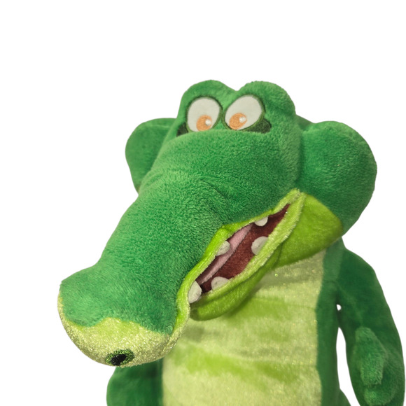 Disney Store Alligator Plush Toy Green Soft Polyester Fibers 12" - Picture 2 of 9